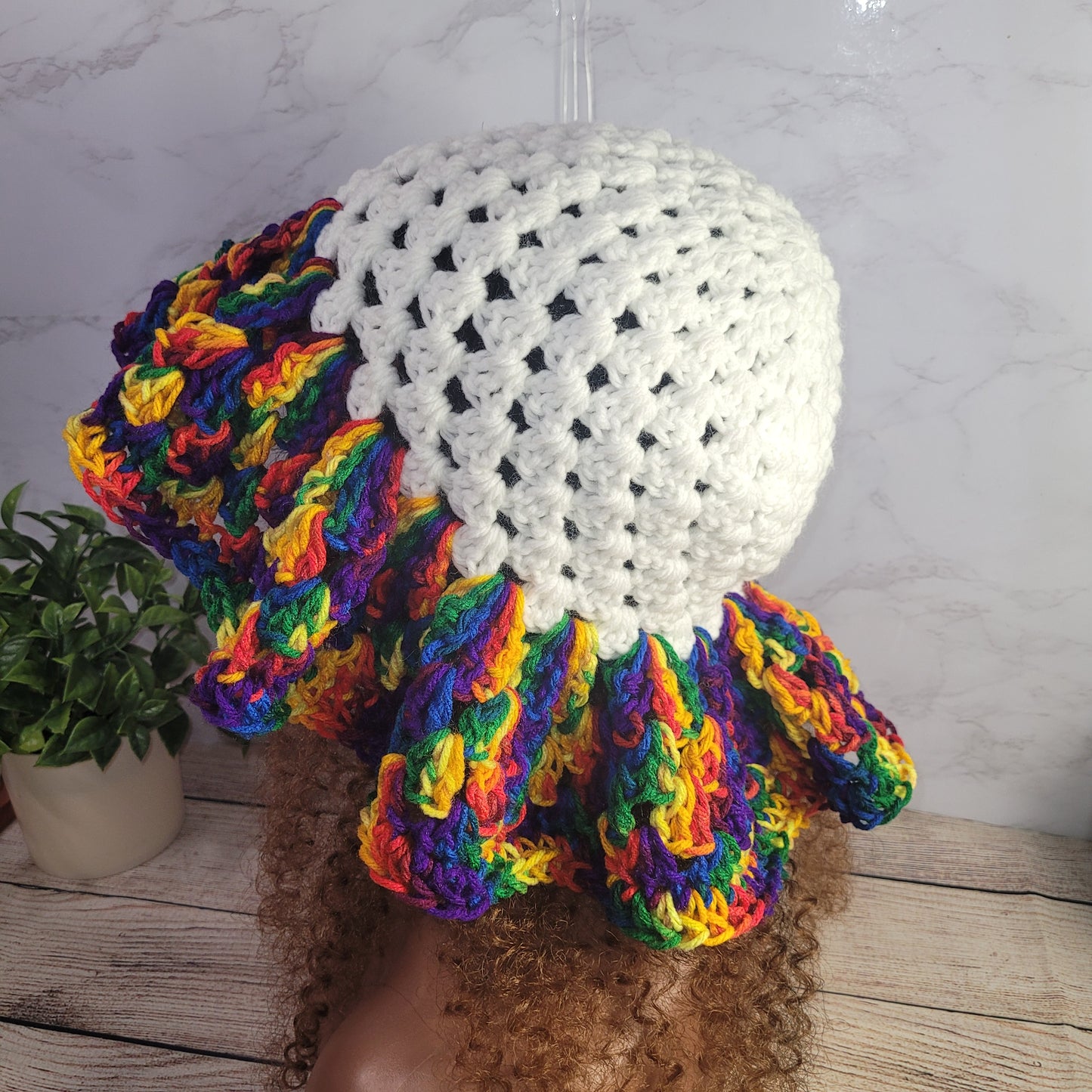 Summer Wave Crochet Hat