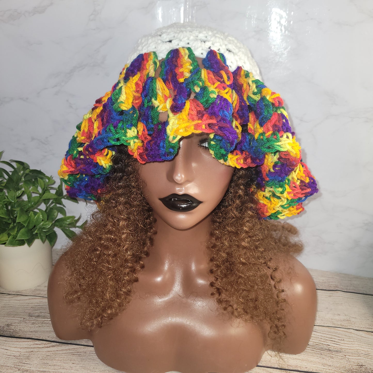 Summer Wave Crochet Hat