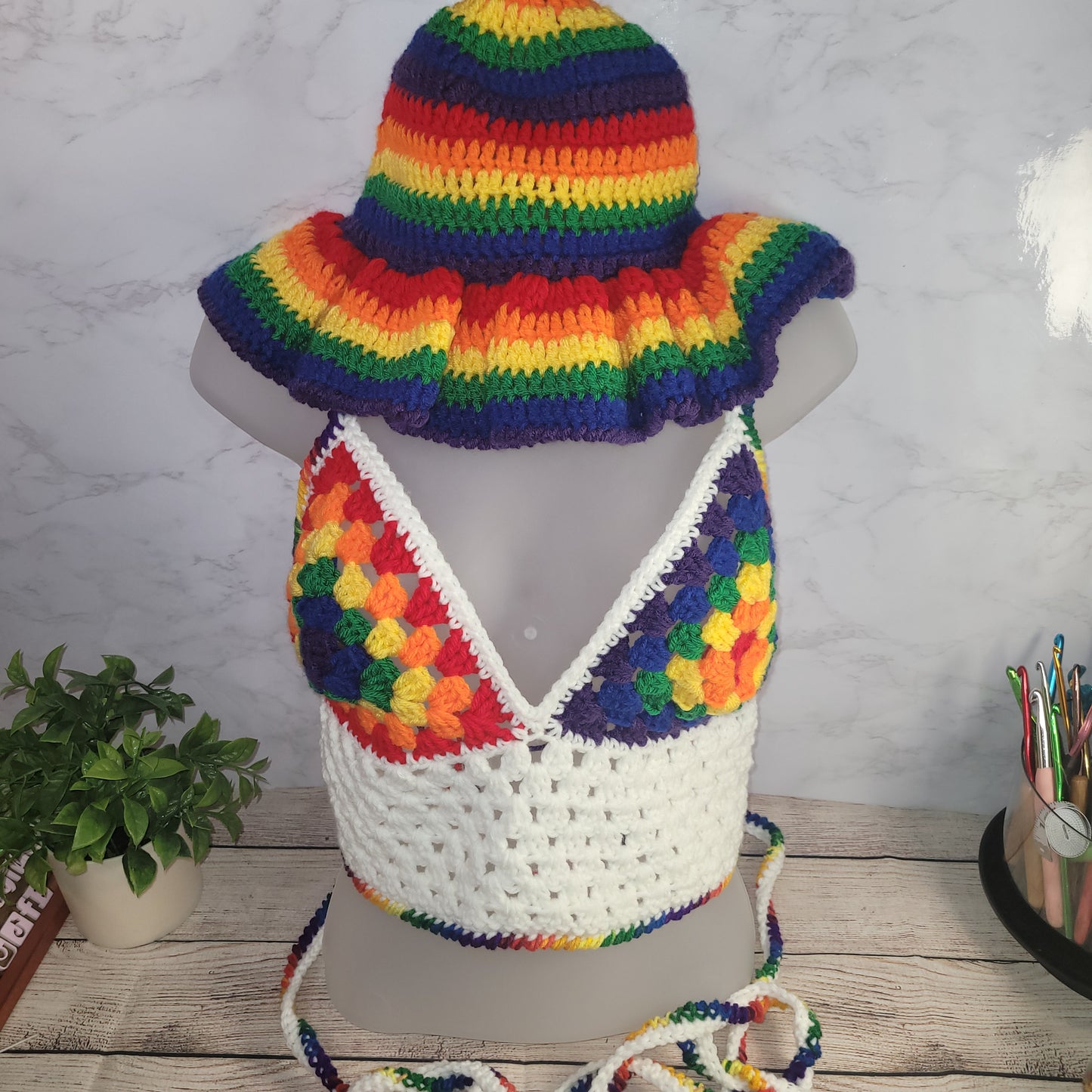 Taste the Rainbow Crochet Set