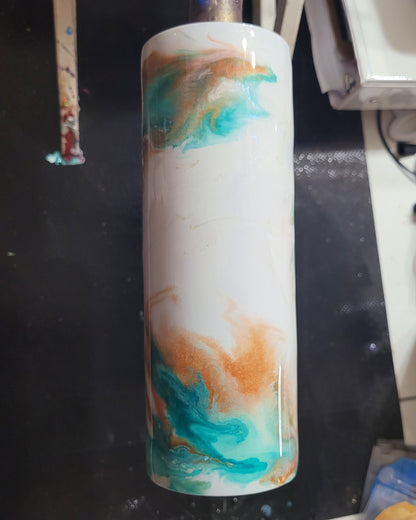 20 oz. Ink Swirl tumbler