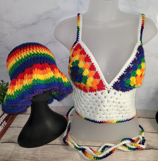 Taste the Rainbow Crochet Set